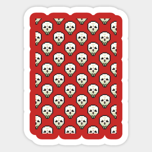 Skull patterns 3 Sticker